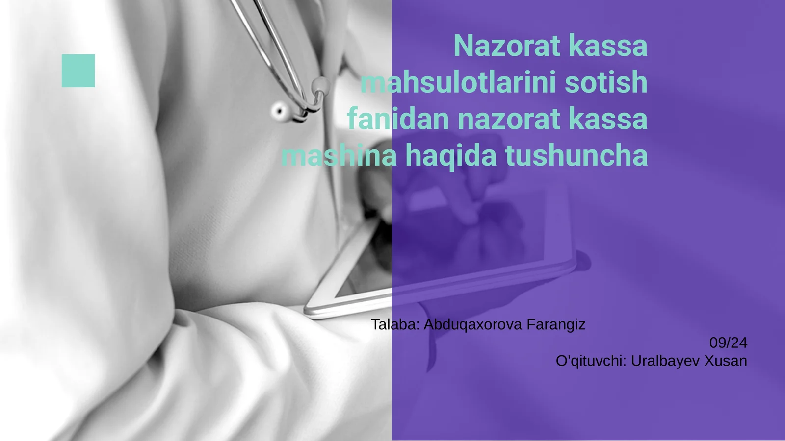 Product slide 1