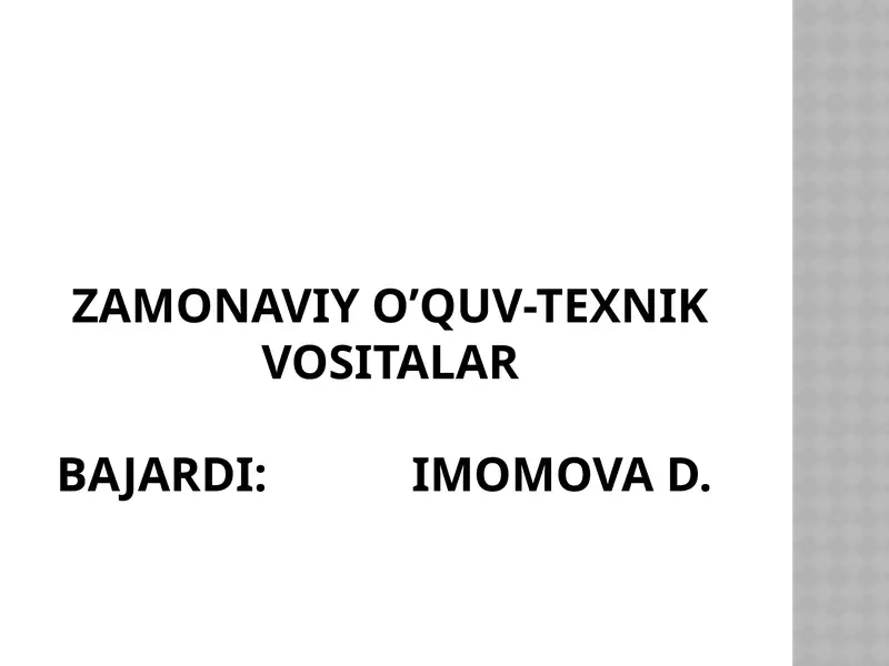 Product slide 1