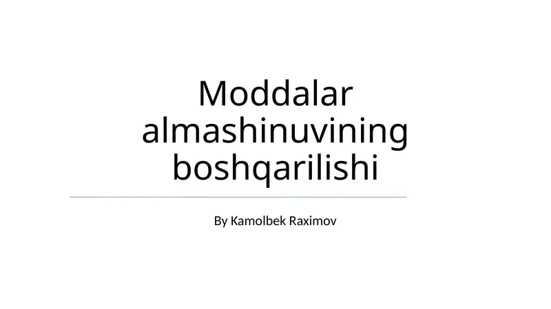 Product slide 1