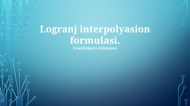 Product slide 1
