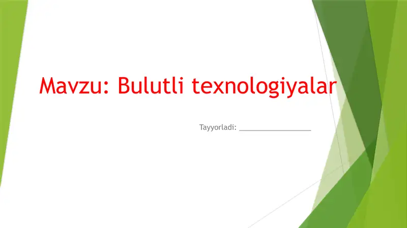 Product slide 1