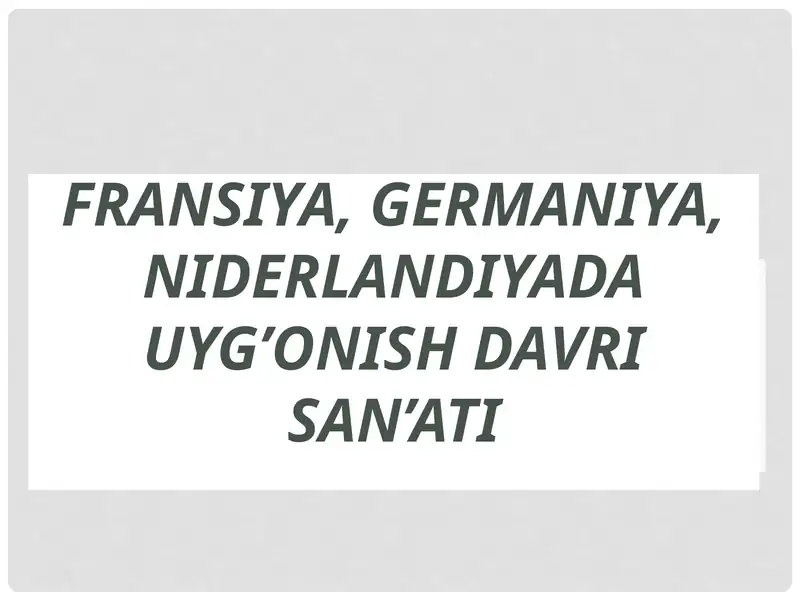 Product slide 1