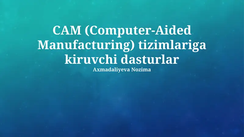 Product slide 1
