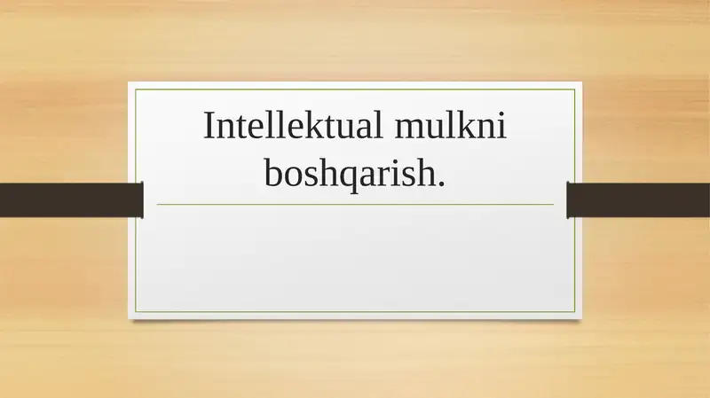 Product slide 1