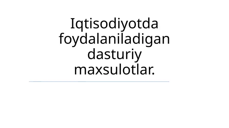 Product slide 1