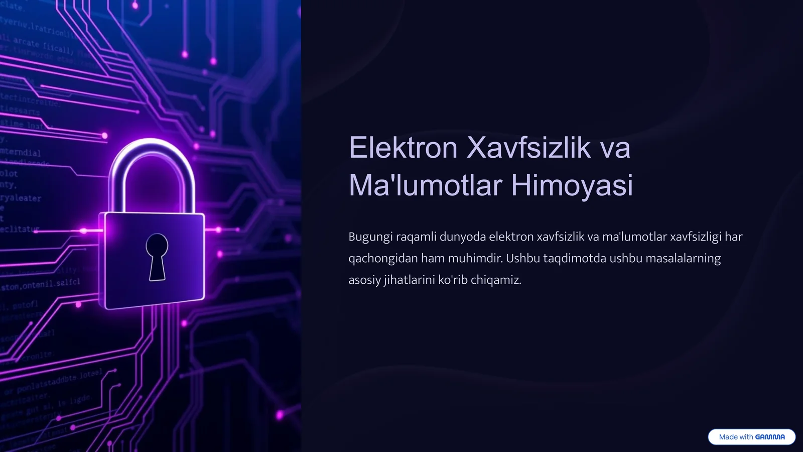 Product slide 1