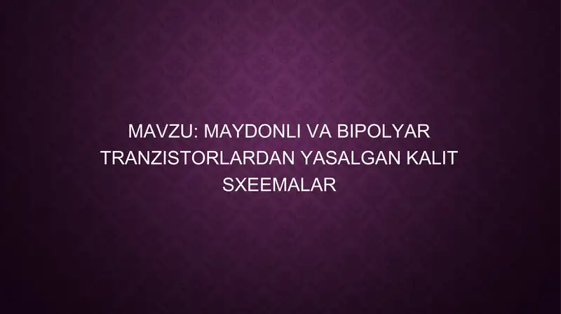 Product slide 1