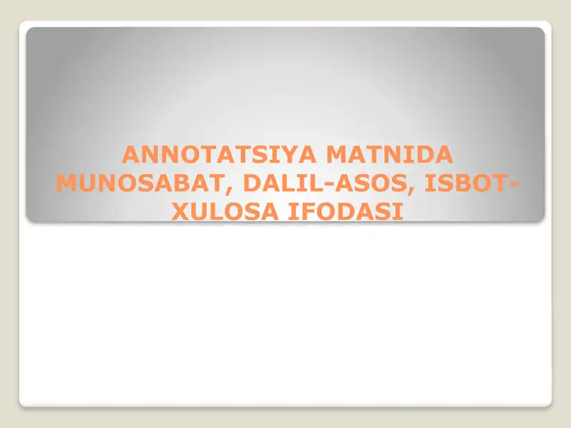 Product slide 1