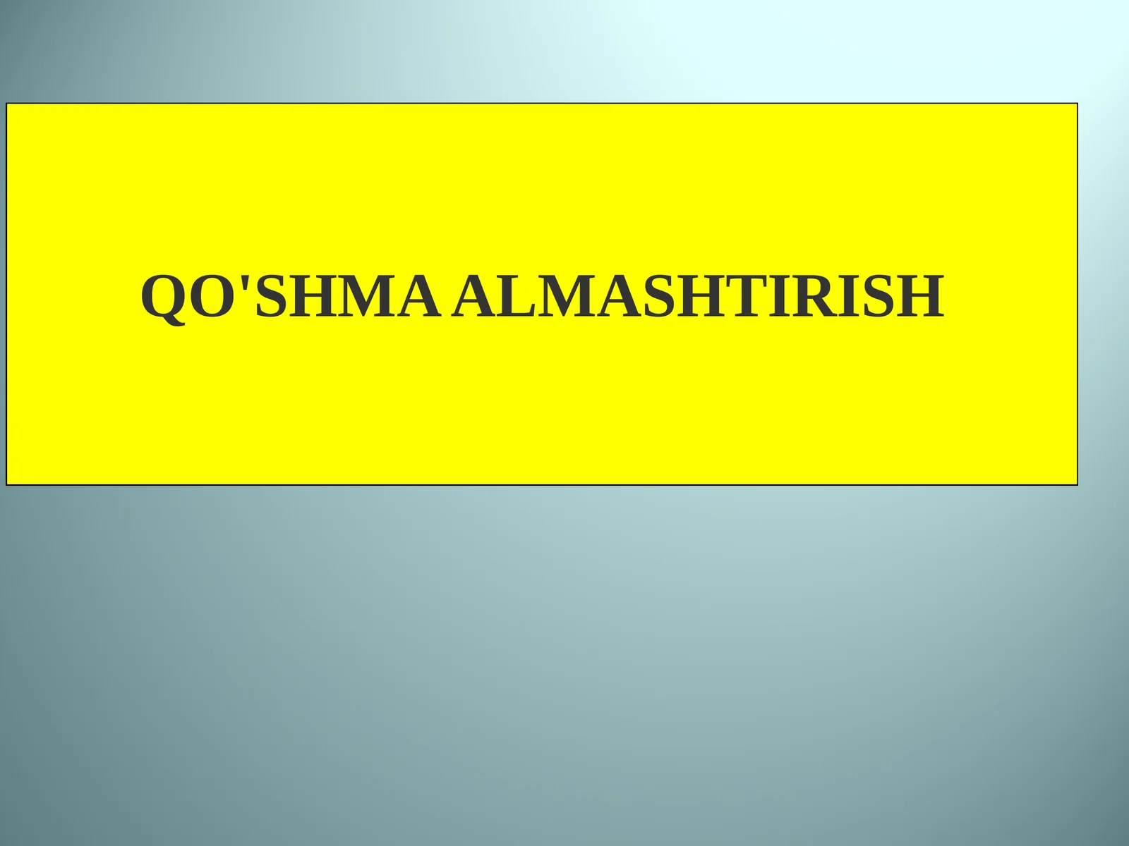 Product slide 1