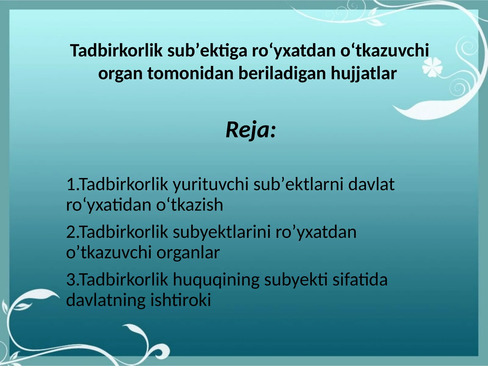 Product slide 1