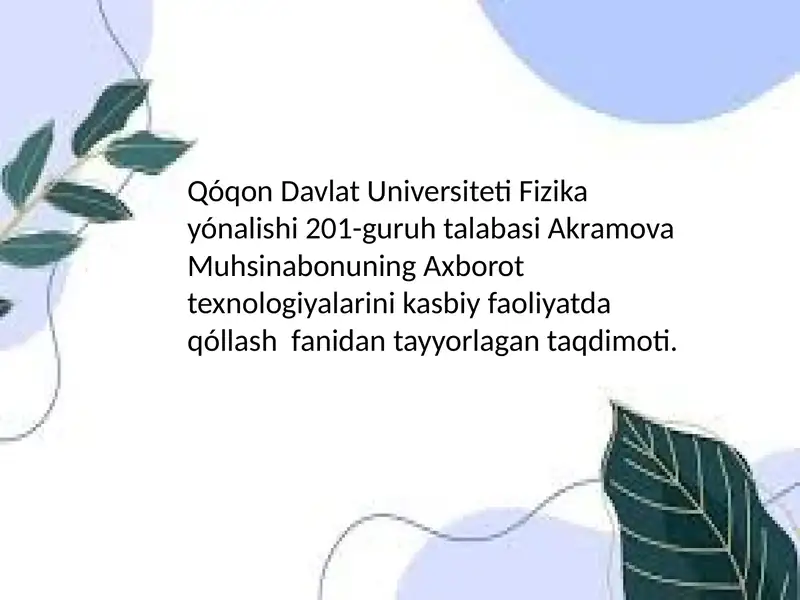 Product slide 1