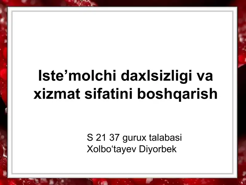 Product slide 1