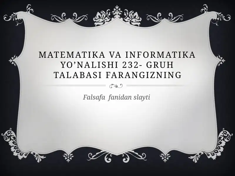 Product slide 1
