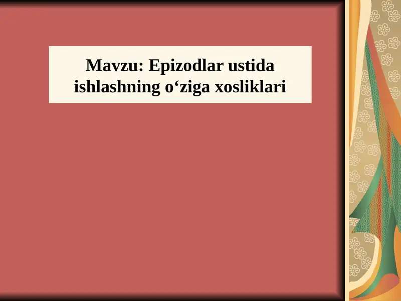 Product slide 1