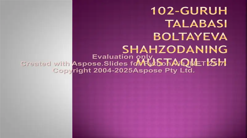 Product slide 1