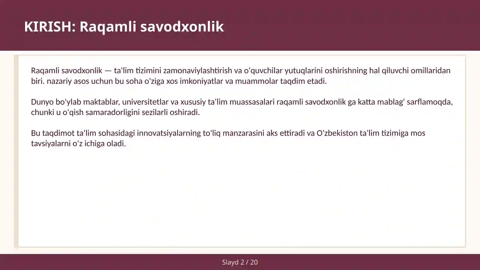 Product slide 2