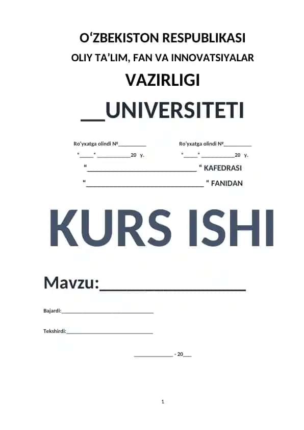 Rossiya imperiyasining Turkistondagi ko‘chiruvchilik siyosati haqida kurs ishi