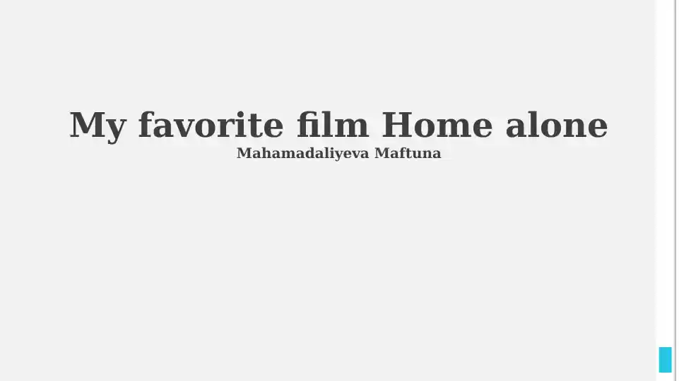 Home Alone