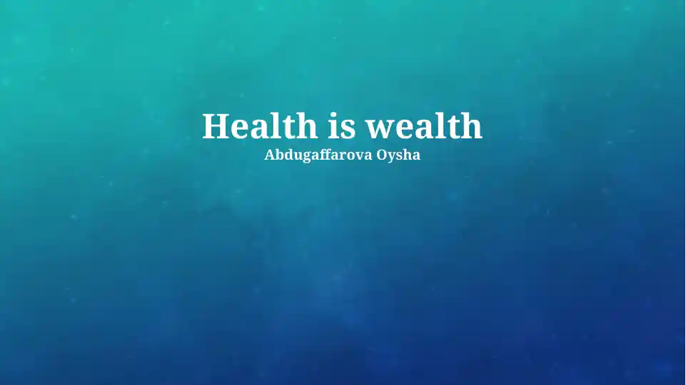 The True Cost of Poor Health