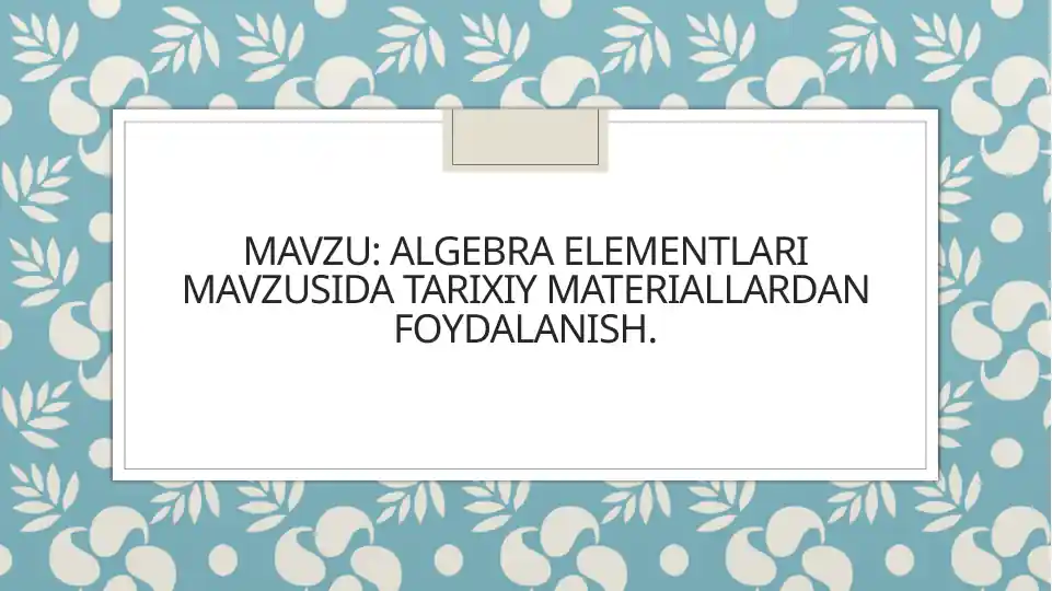 Product slide 1