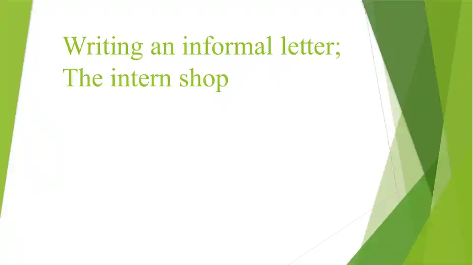The Intern Shop