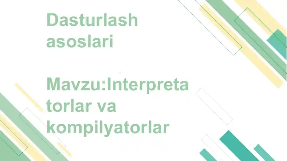 Translyatorlar