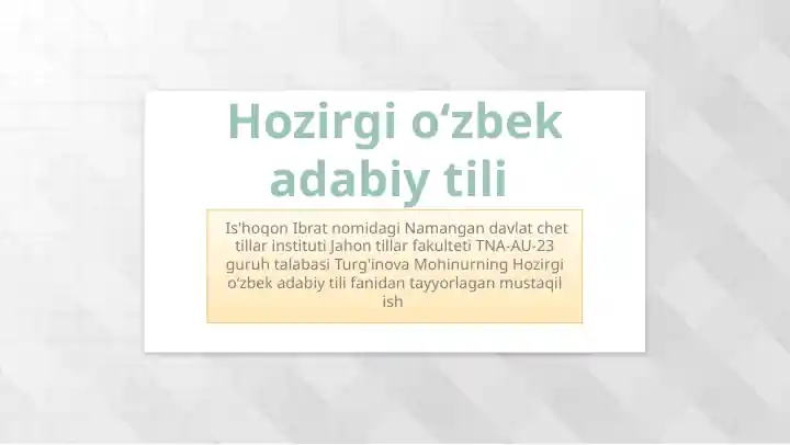 Product slide 1