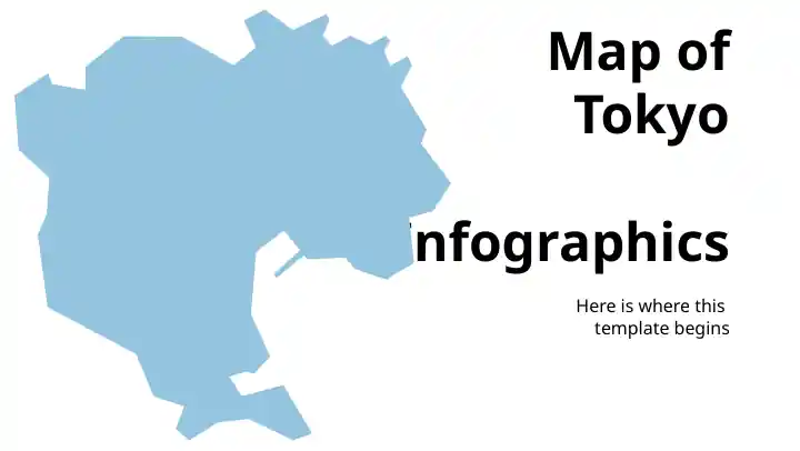 Map of Tokyo Infographics