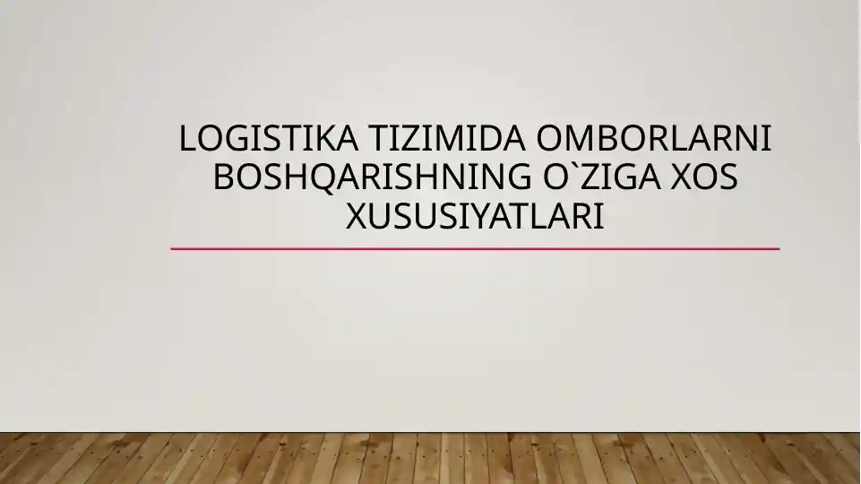 Product slide 1