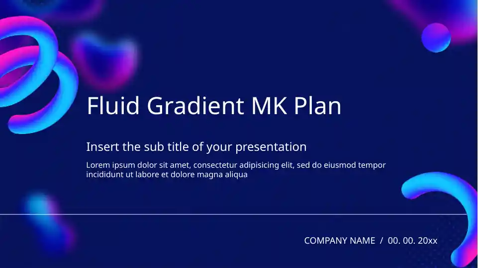 Fluid Gradient MK Plan