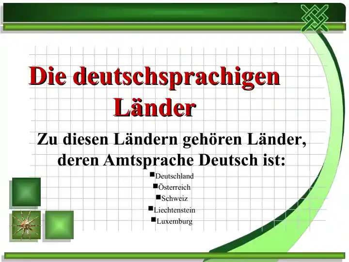 Deutschsprachige Länder