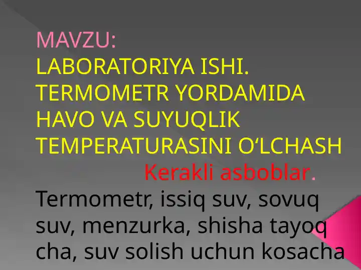 Termometr