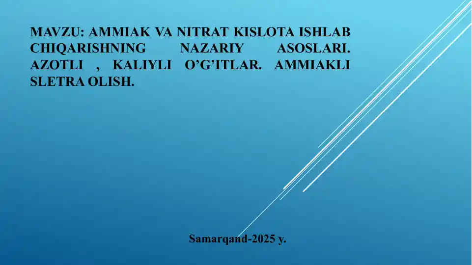 Ammiak