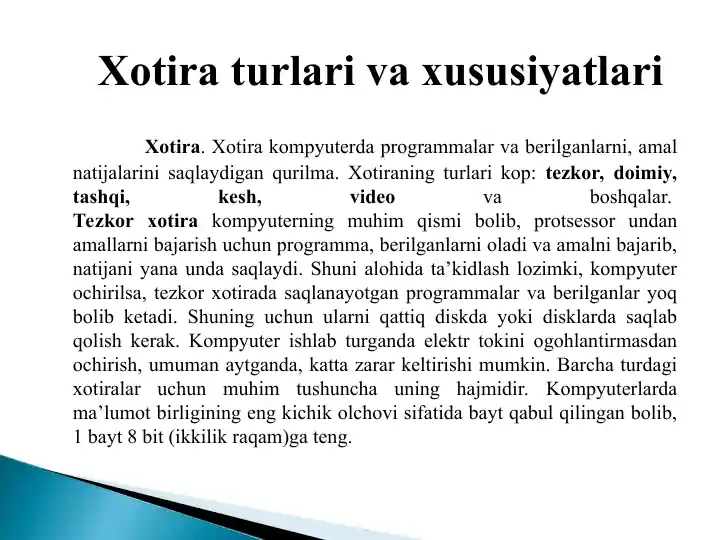 Xotira