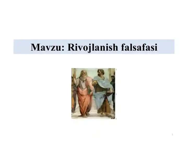 Rivojlanishfalsafasi