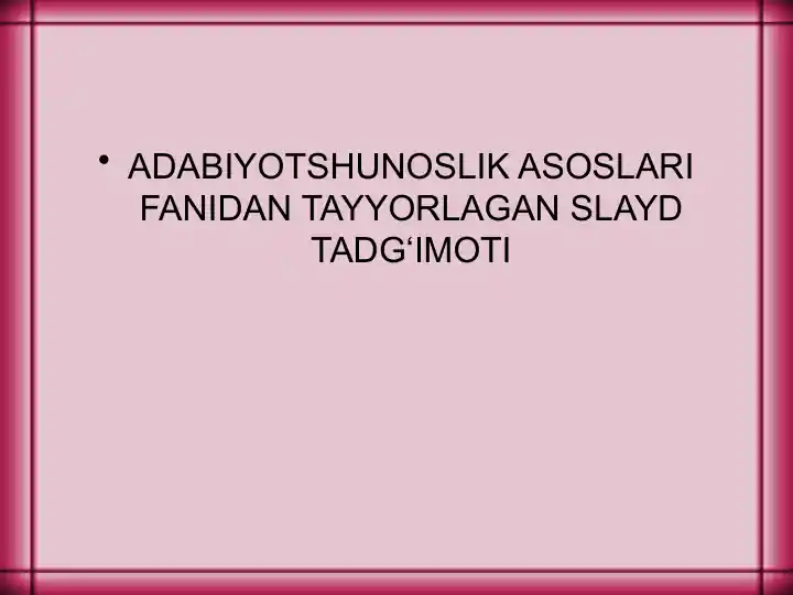 Product slide 1