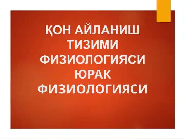 Hayvonlarda yurak va qon harakatini anatomik tekshirish