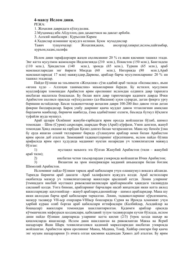 Ислом дини
