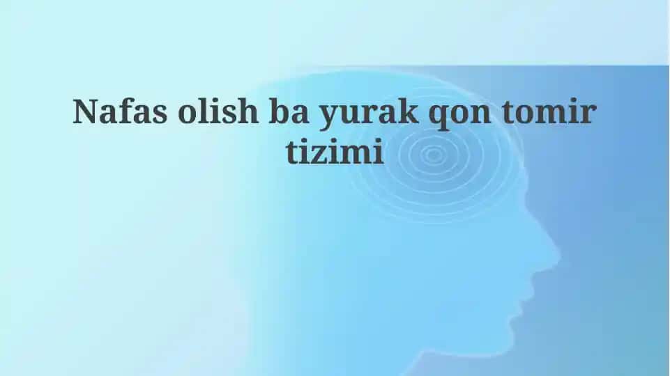 Nafasolishbayurakqontomirtizimi