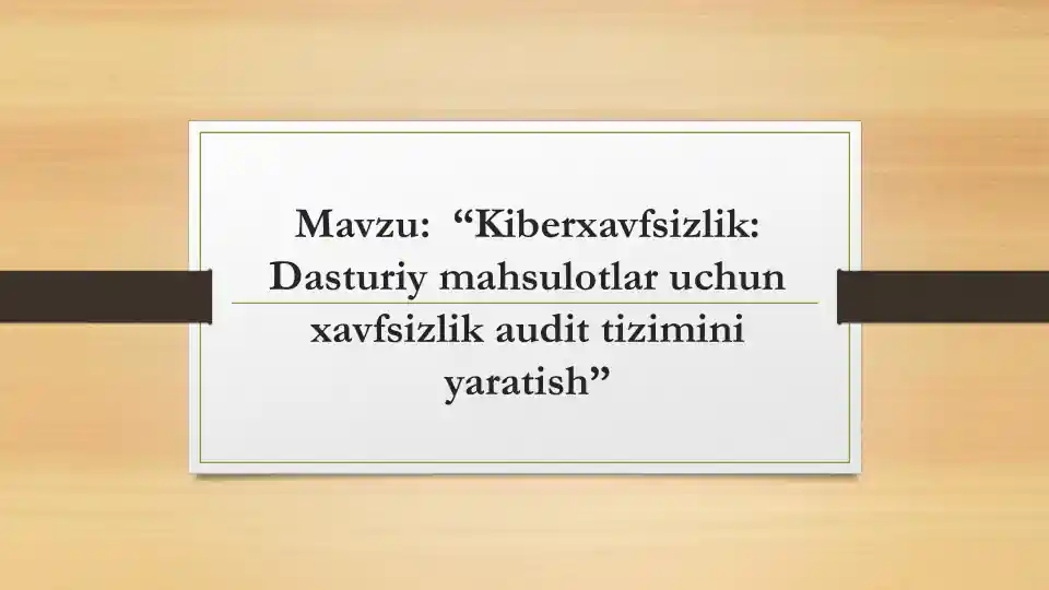 Product slide 1