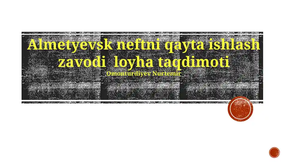 Almetyevsk Neftni Qayta Ishlash Zavodi