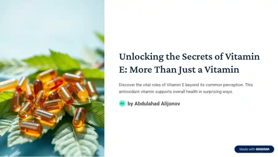 Vitamin E