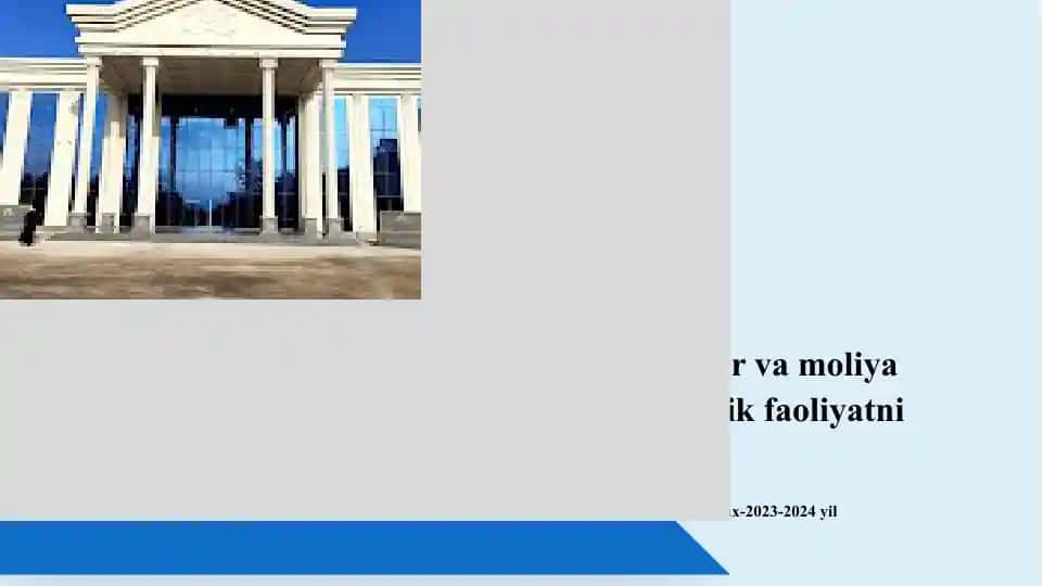 Tovar va moliya bozorlarida monopolistik faoliyatni cheklash