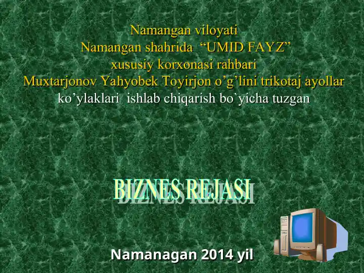 Product slide 1
