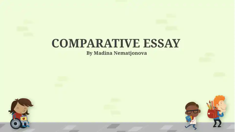 Comparative Essay