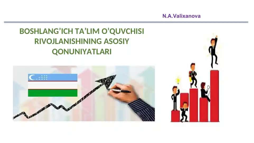 BOSHLANG’ICH TA’LIM O’QUVCHISI RIVOJLANISHINING ASOSIY QONUNIYATLARI