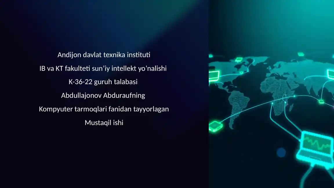 Internetning Ishlash Prinsiplari