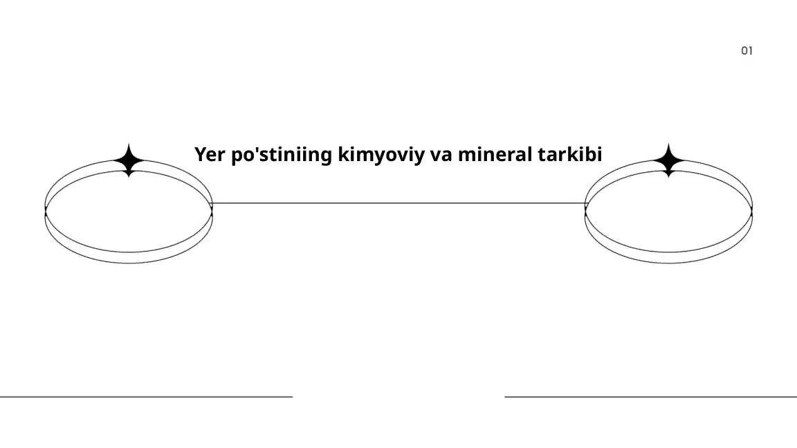 Yer po'stiniing kimyoviy va mineral tarkibi