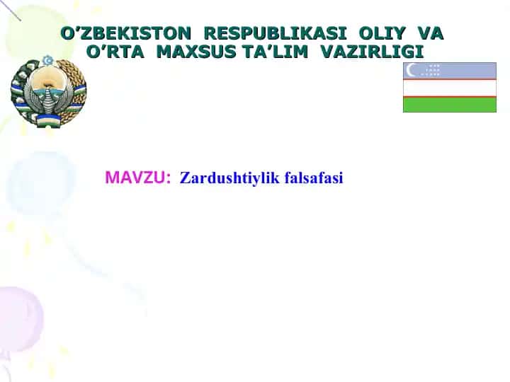 Zardushtiylik falsafasi