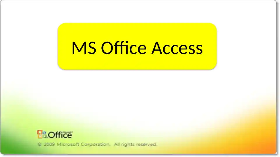 MS Office Access
